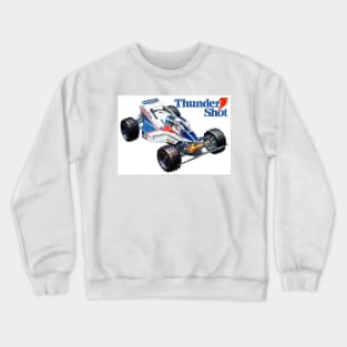 Classic Radio Controlled Race Car - ThunderShot Crewneck Sweatshirt